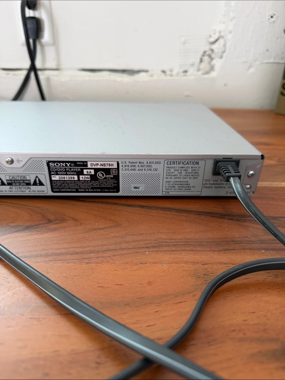 Sony compact dvd